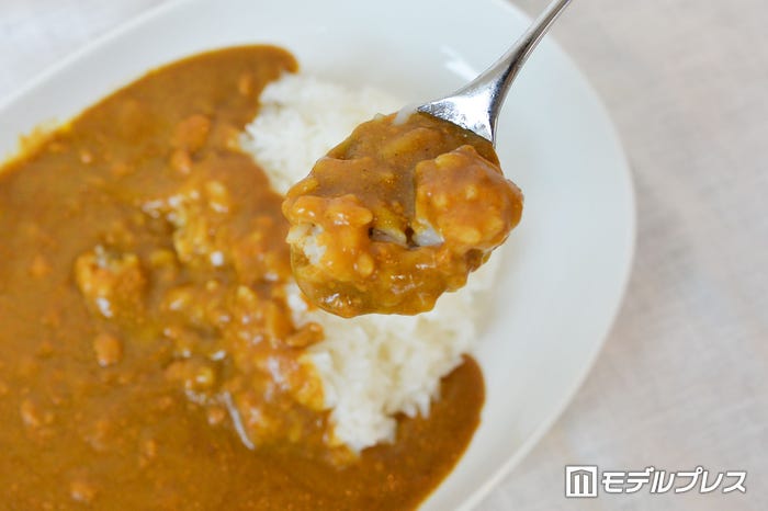 「香味野菜と豚肉の旨み 大盛カレー」(C)モデルプレス