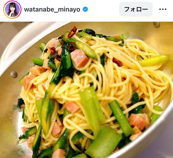 渡辺美奈代Instagramより