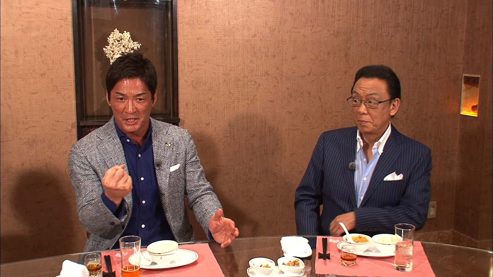 長嶋一茂、梅沢富美男（C）フジテレビ