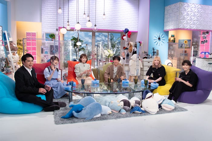 吉村崇、山下美月、秋元真夏、DJ松永、レイチェル、マミコ (C)テレビ朝日