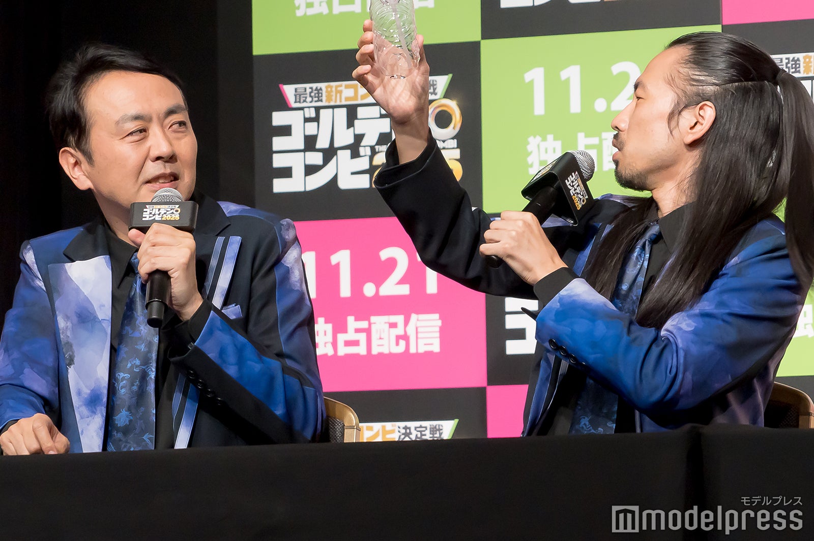 田中卓志、川北茂澄（C）モデルプレス