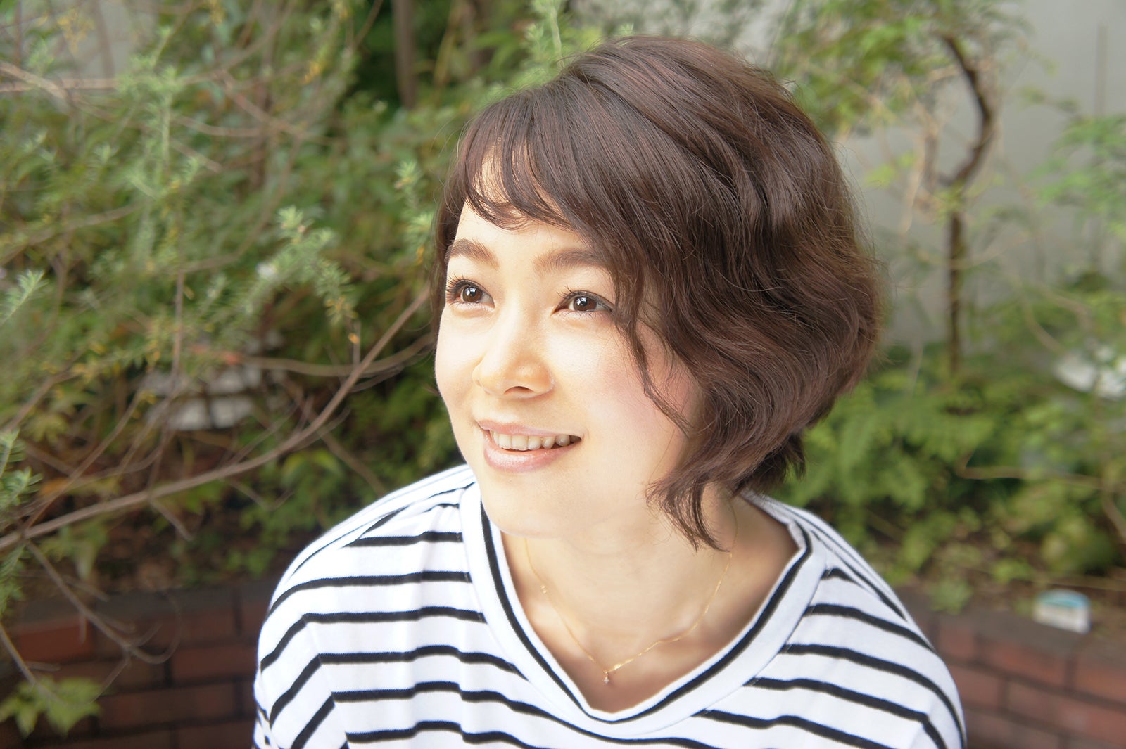 ナチュラルな魅力が際立つ緩やかショートヘアに／藤澤恵麻（画像提供：所属事務所）