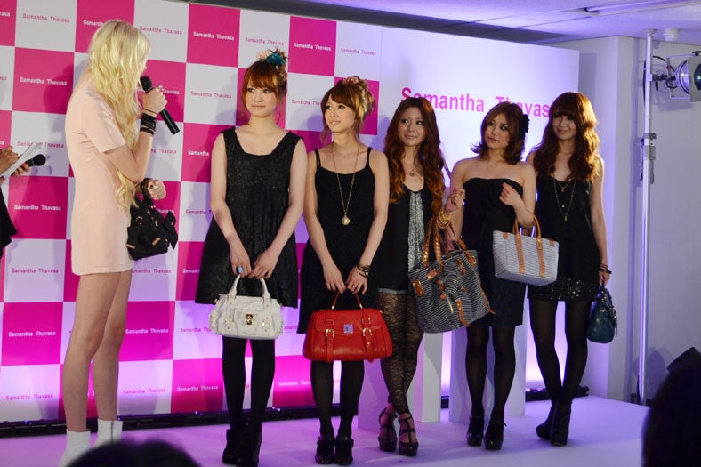 テイラー・モムセン流おすすめコーデ/サマンサタバサ・ブランドレップによるファッションショー