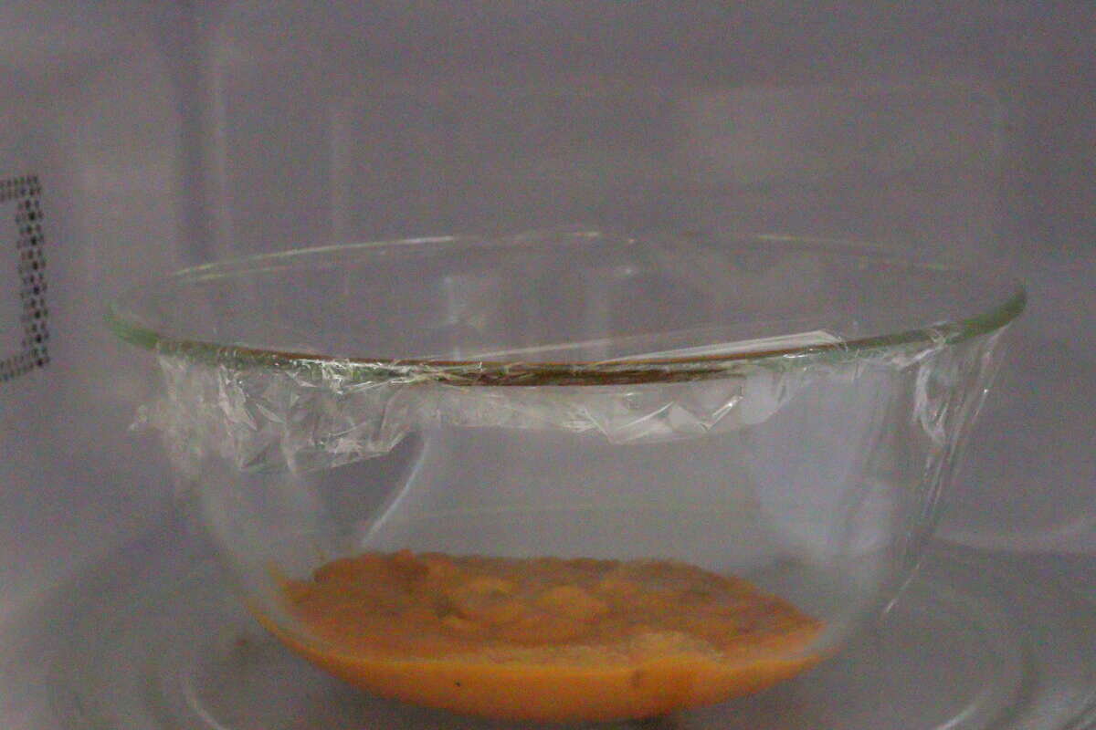 無印良品の耐熱ガラスボールは電子レンジとオーブンに対応している