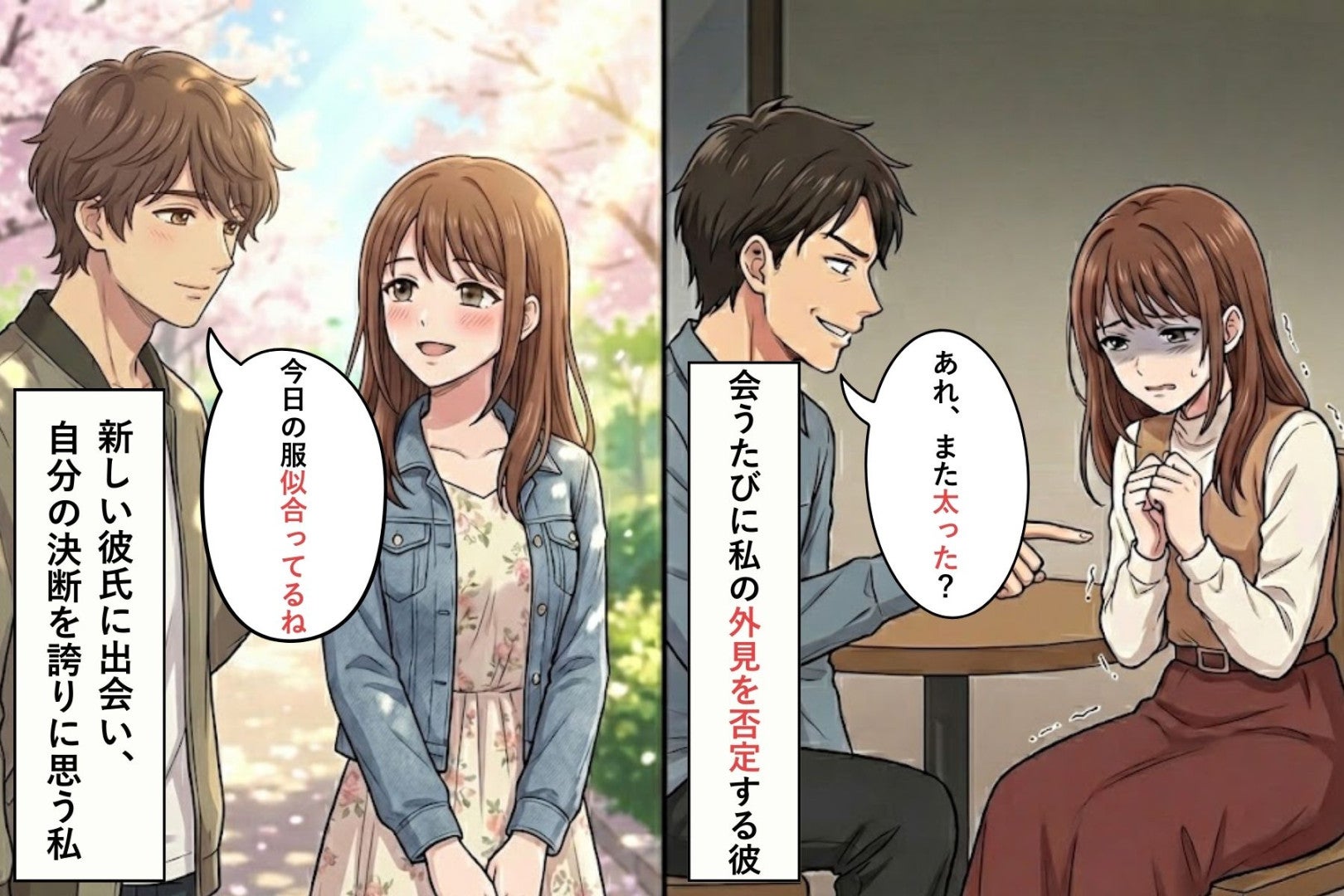 挨拶代わりに「また太った？」と言ってくる彼氏。限界を迎えた私が彼に伝えた言葉...