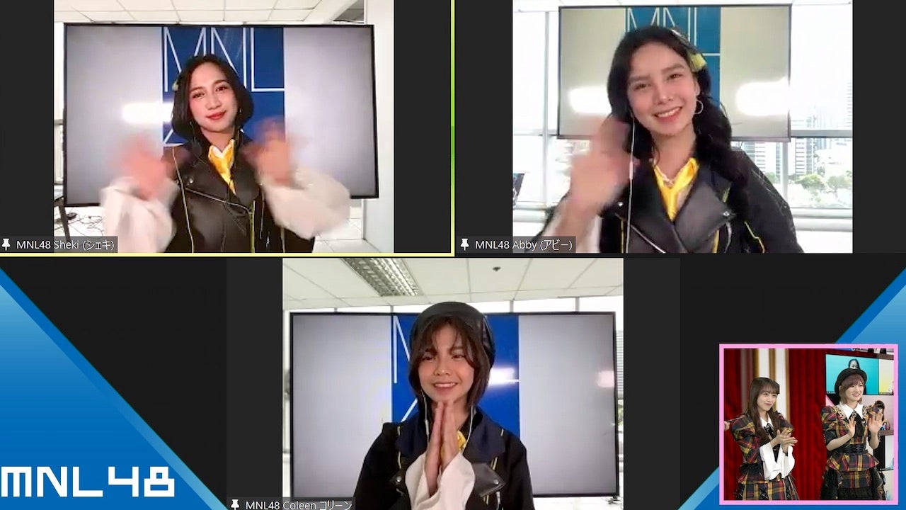 「AKB48 Group Asia Festival 2021 ONLINE」開催発表オンライン記者会見（C）AKB48グループ・アジアフェスティバル2021オンライン実行委員会