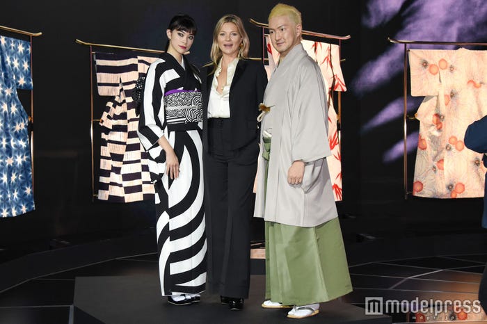 森星、ケイト・モス、中村獅童 (C)モデルプレス