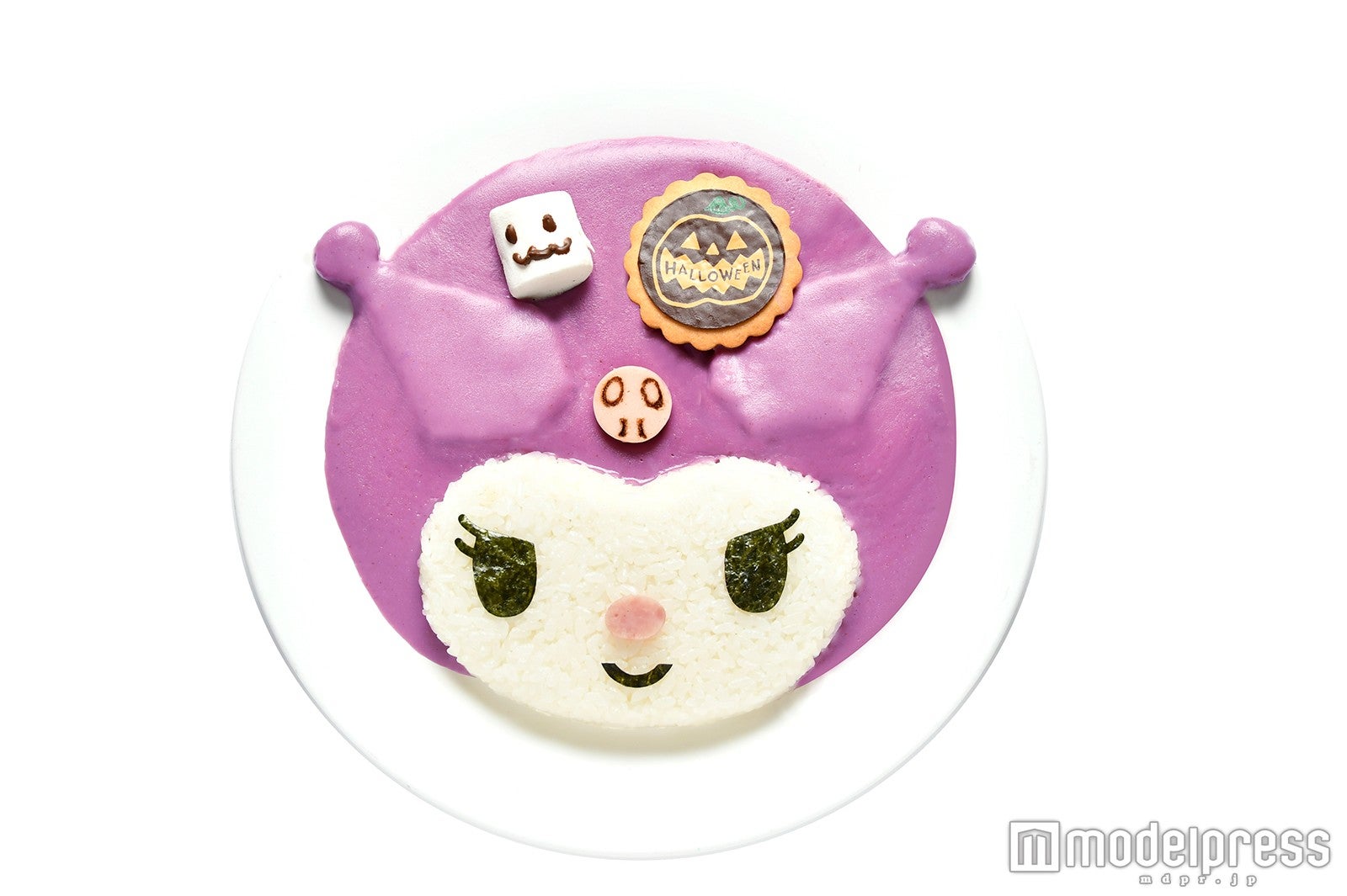 クロミのハロウィーンカレー1,300円（C）2016 SANRIO CO．，LTD．