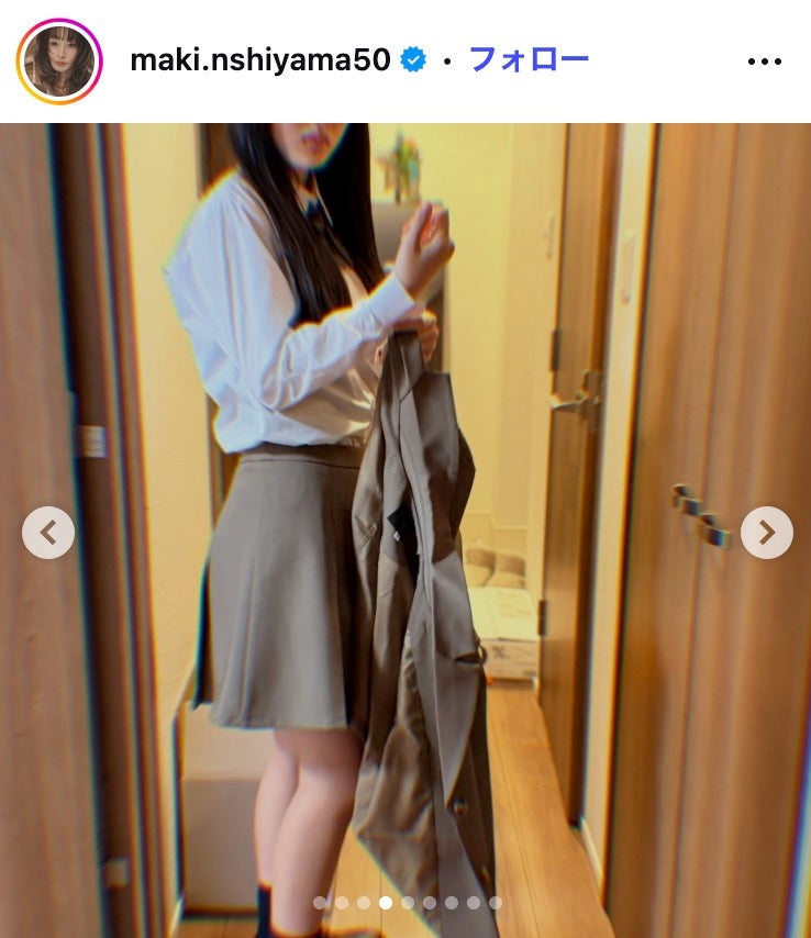 西山茉希Instagramより