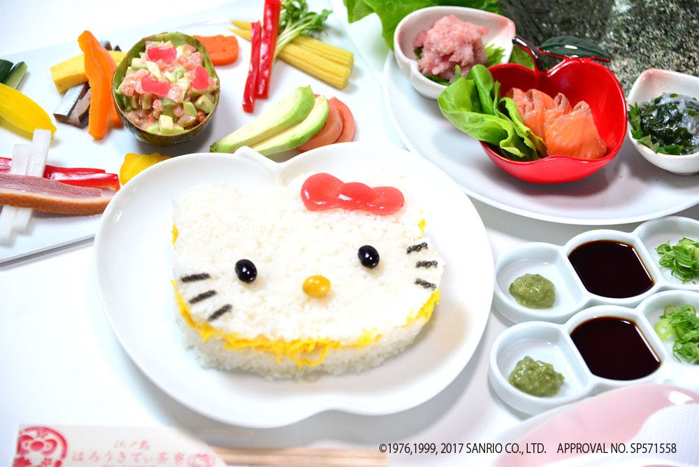 ハローキティの和カフェ「はろうきてぃ茶寮」が江ノ島に 名物しらすパスタも