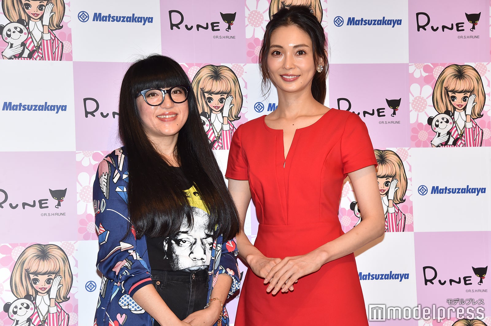 Misako.Rocks氏、押切もえ（C）モデルプレス