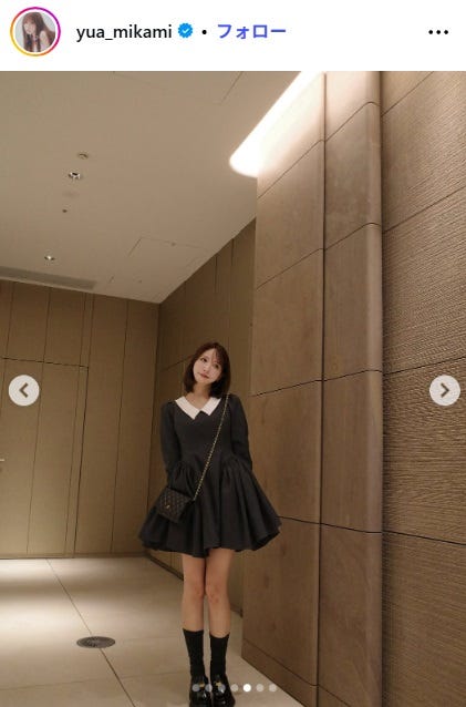 三上悠亜Instagramより