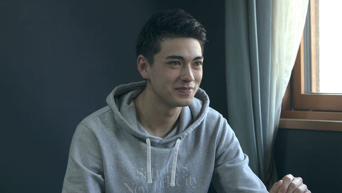 石倉ノア「TERRACE HOUSE OPENING NEW DOORS」(C)フジテレビ/イースト・エンタテインメント