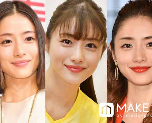 前髪で印象チェンジ!石原さとみに学ぶヘアスタイル6パターン|前髪ありなし別、ショート~ロングまで