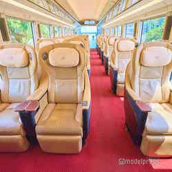 豪華な仕様に須田亜香里も感動(C)モデルプレス