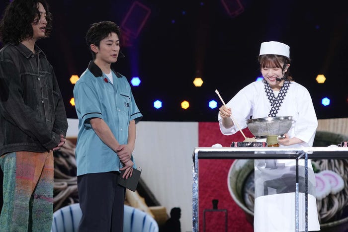 キタニタツヤ、高橋文哉、松田好花「ニッポン放送開局70周年記念 オールナイトニッポンX(クロス)スペシャルライブ2025」(提供写真)