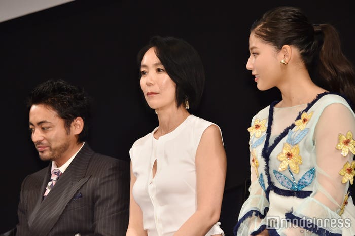 山田孝之、河瀬直美監督、石井杏奈 (C)モデルプレス