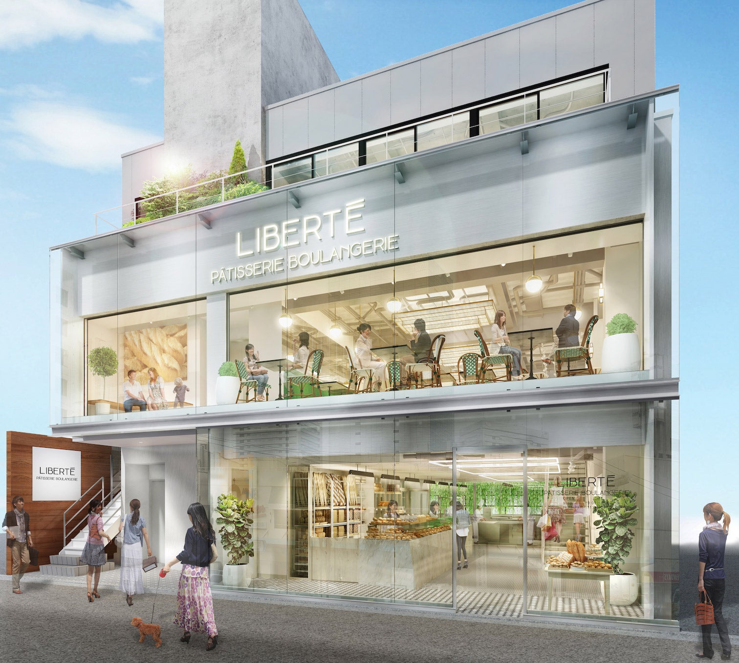 リベルテ・パティスリー・ブーランジェリー東京店／画像提供：株式会社レーサム