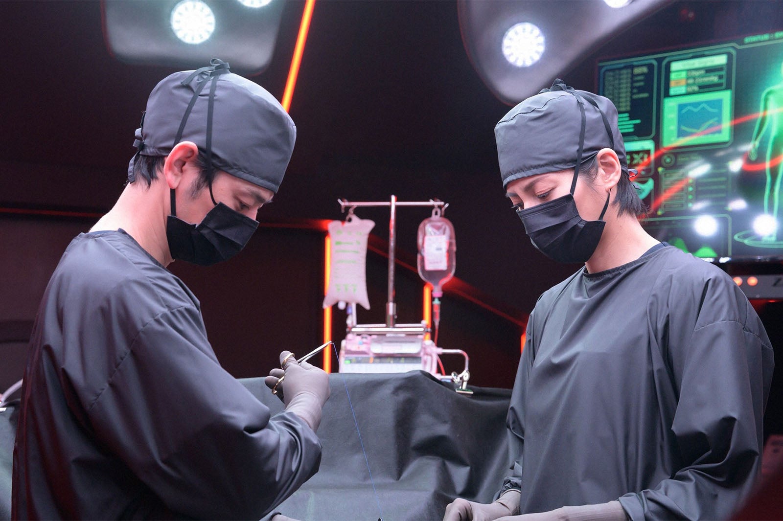 妻夫木聡、松下奈緒／「Get Ready！」第5話より（C）TBS