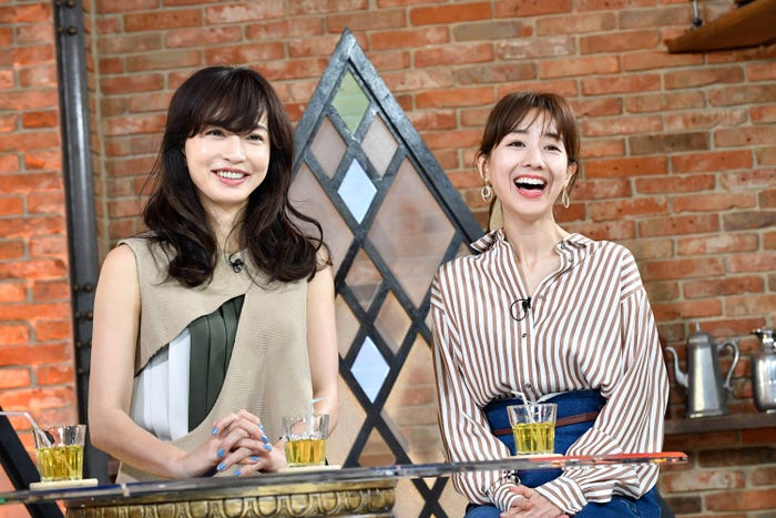 (左から)長谷川京子、田中みな実(写真提供:カンテレ)