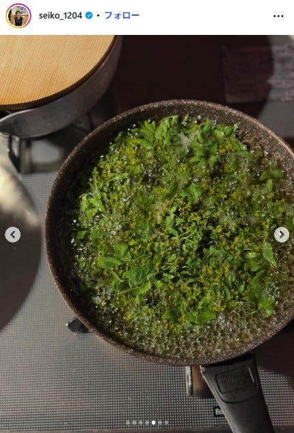 誠子Instagramより