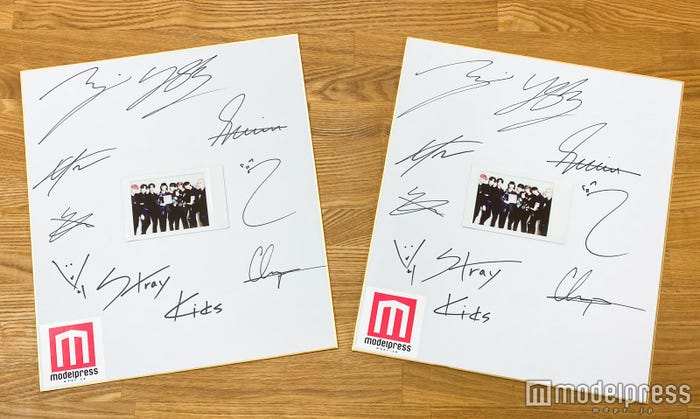 Stray Kids、サイン入り色紙&チェキプレゼント (C)モデルプレス