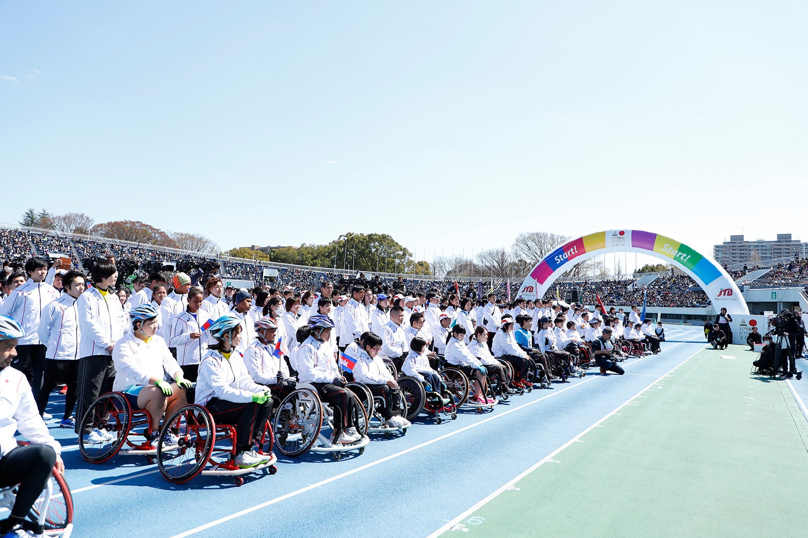 開会式の模様／提供：日本財団パラリンピックサポートセンター