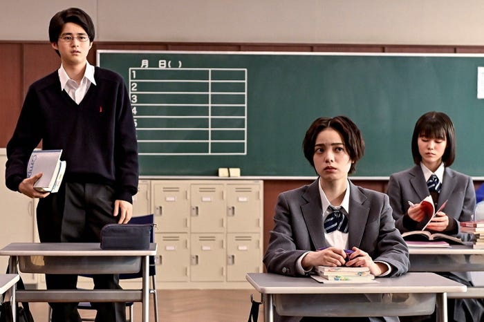 鈴鹿央士、平手友梨奈、志田彩良「ドラゴン桜」第6話より(C)TBS