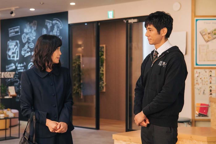 奥貫薫、西島秀俊/「ユニコーンに乗って」第6話より(C)TBSスパークル/TBS 撮影:加藤春日