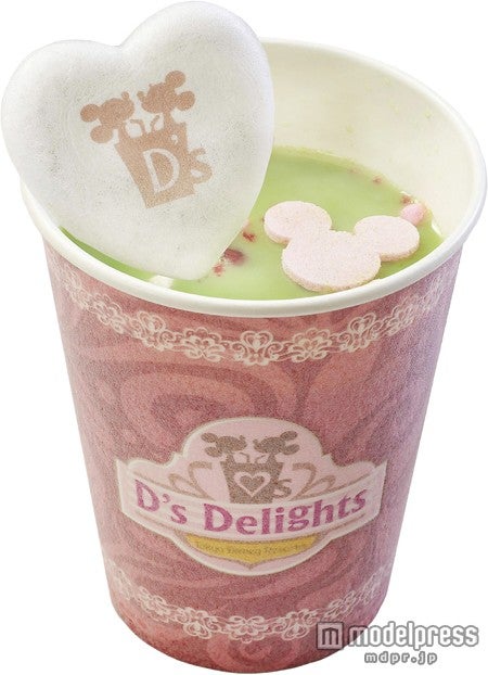 もなか抹茶ラテ（ストロベリー）／（C）Disney