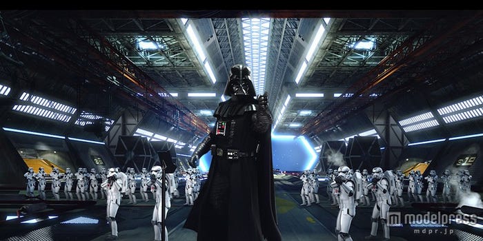 アトラクション「スター・ツアーズ:アドベンチャー・コンティニュー」/Star Wars(C)2015 Lucasfilm Ltd.&TM
