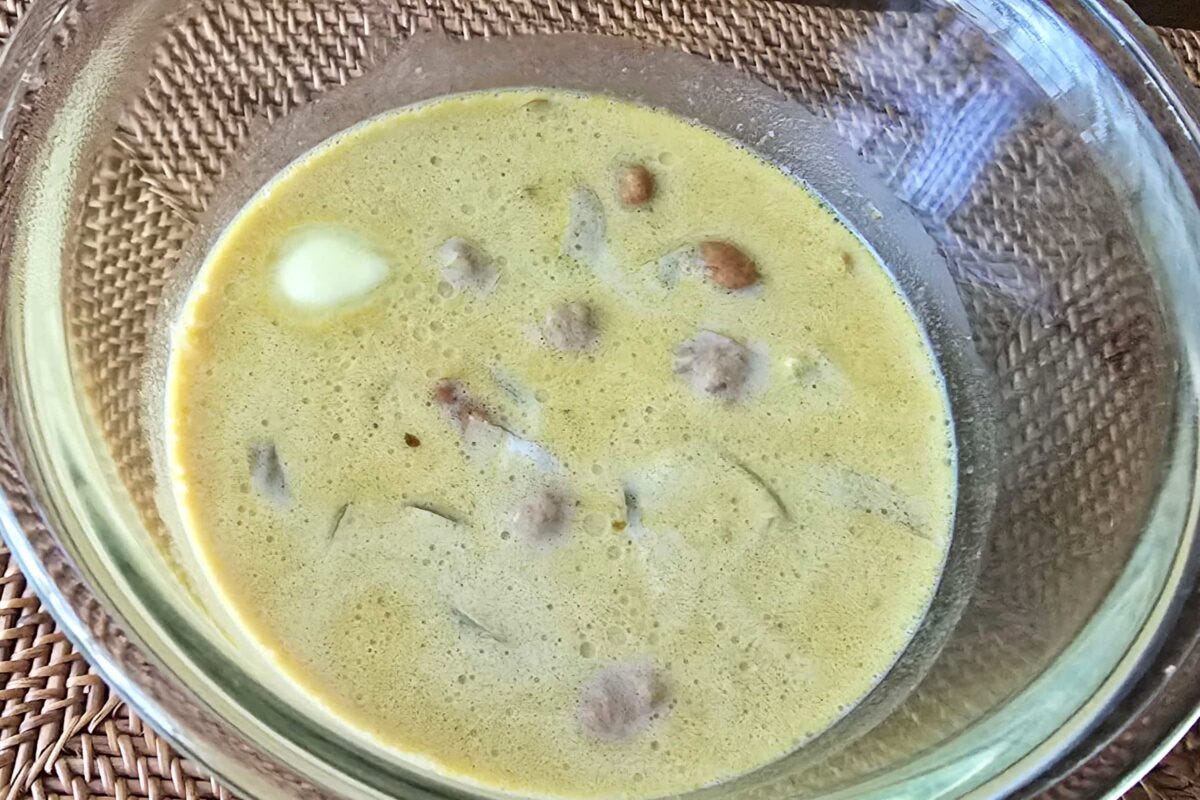 カレーミルクスープ・牛乳