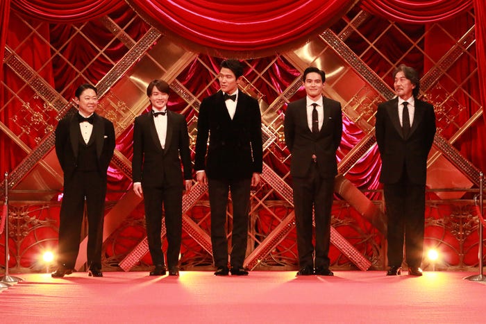 阿部サダヲ、神木隆之介、鈴木亮平、水上恒司、役所広司(C)日本アカデミー賞協会