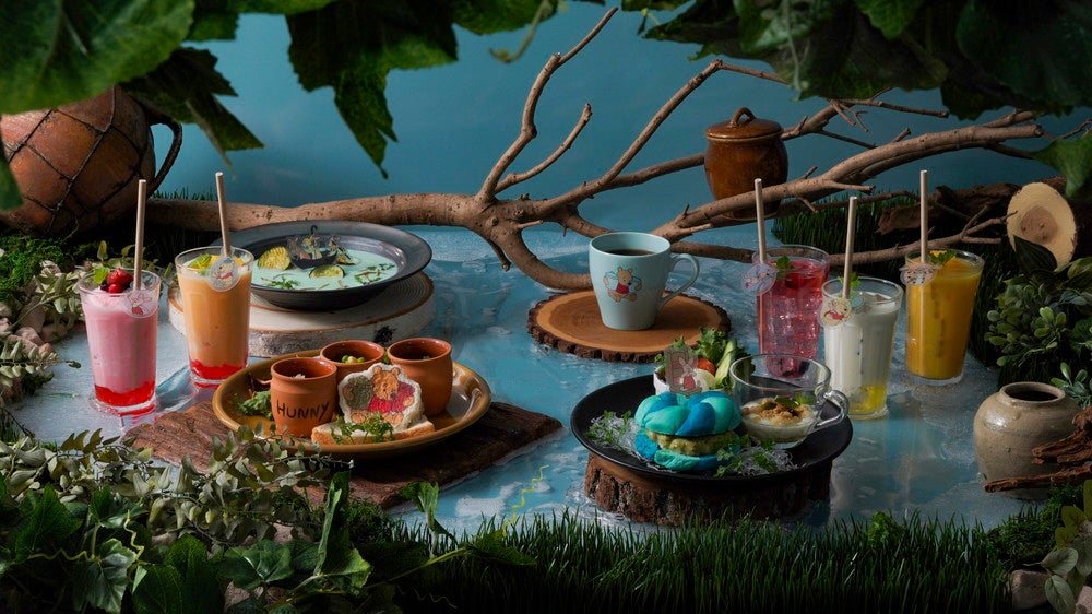 「くまのプーさん」カフェ（C）Disney．Based on the “Winnie the Pooh” works by A．A． Milne and E．H．Shepard．