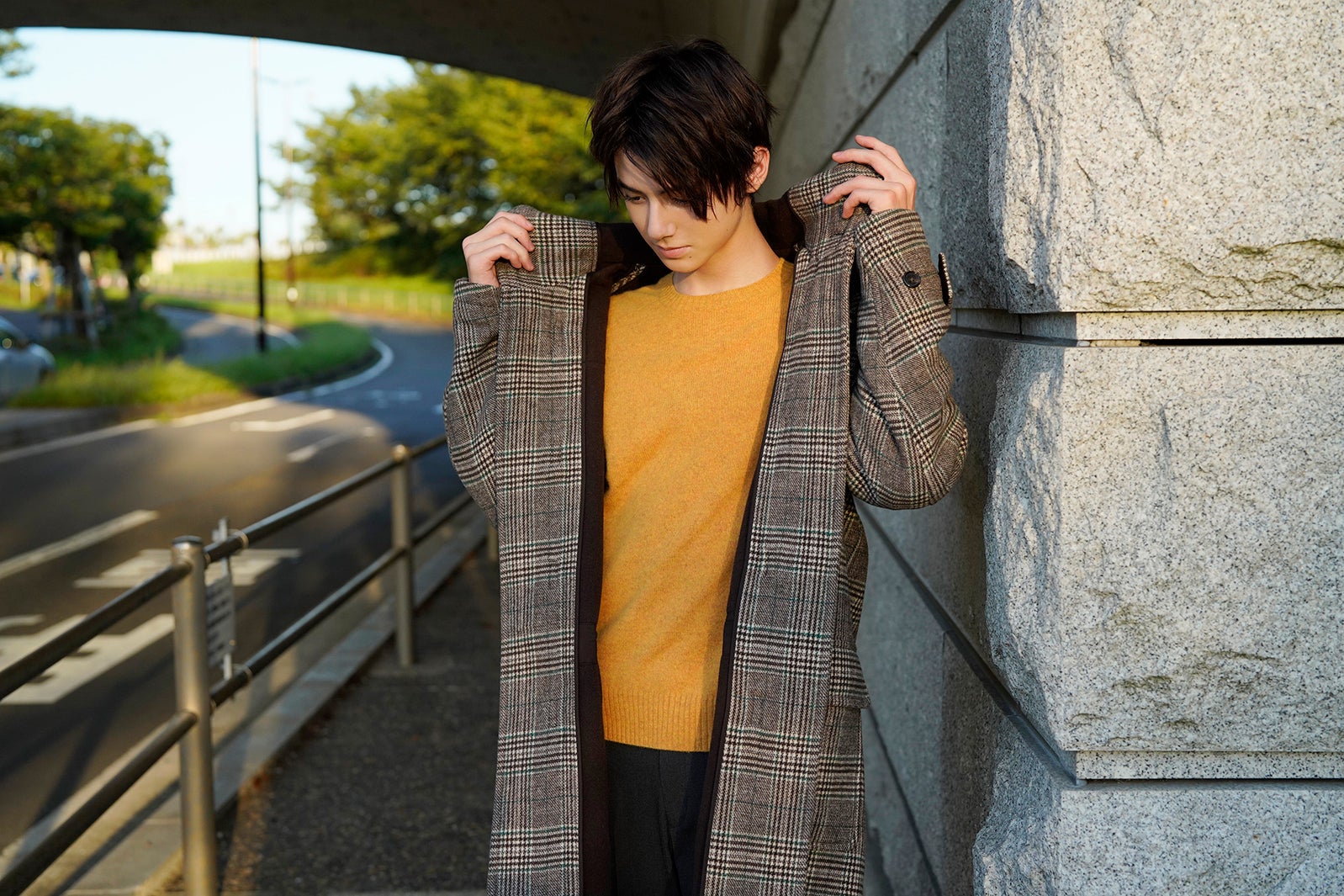 翔／「2021年版 卓上カレンダー」アザーカット（撮影：LUCKMAN）