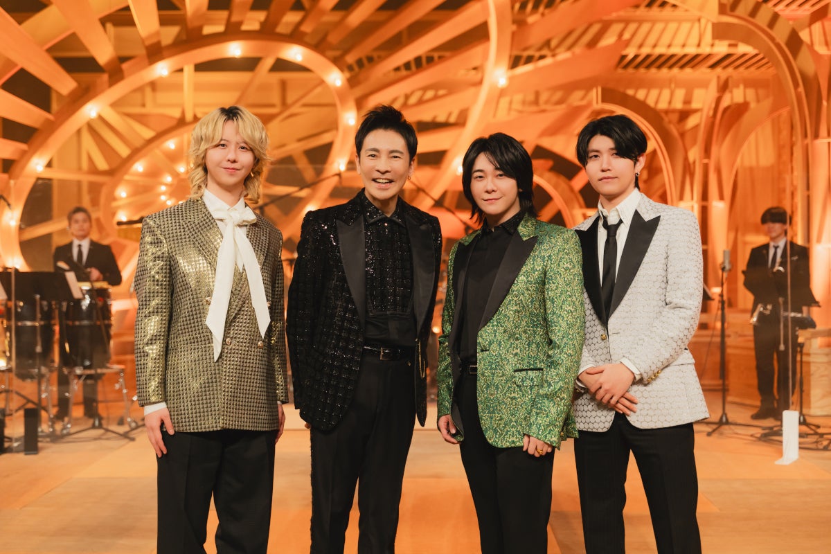 Mrs. GREEN APPLE「テレビ×ミセス」初回ゲストは郷ひろみ 名曲「GOLDFINGER’99」コラボ・「70歳まで歌い続ける秘訣」伝授も