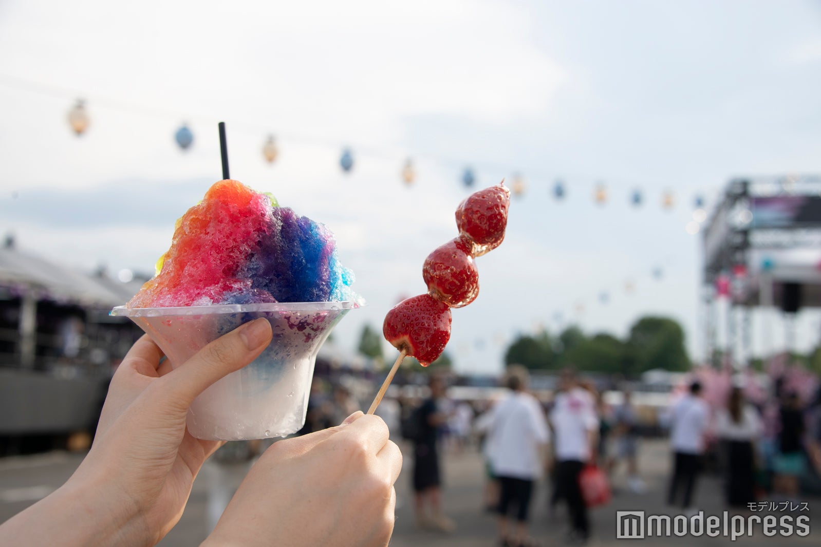 夏らしいフードもラインナップ（C）モデルプレス