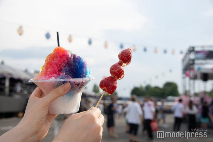 夏らしいフードもラインナップ(C)モデルプレス