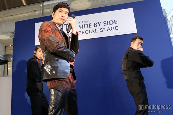 12年ぶりフリーライブを行なったKEITA