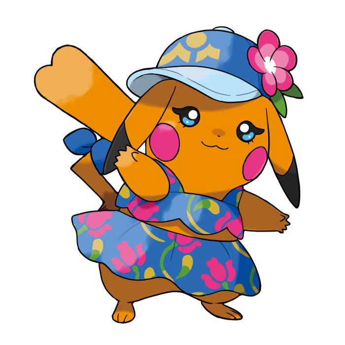 ピカチュウ(ナミピカちゃん)(C)Pokémon/Nintendo/Creatures/GAME FREAK