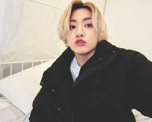 金髪イメチェン話題のBTSジョングク、自撮り写真公開に世界中のファン歓喜「王子様」「好きすぎる」