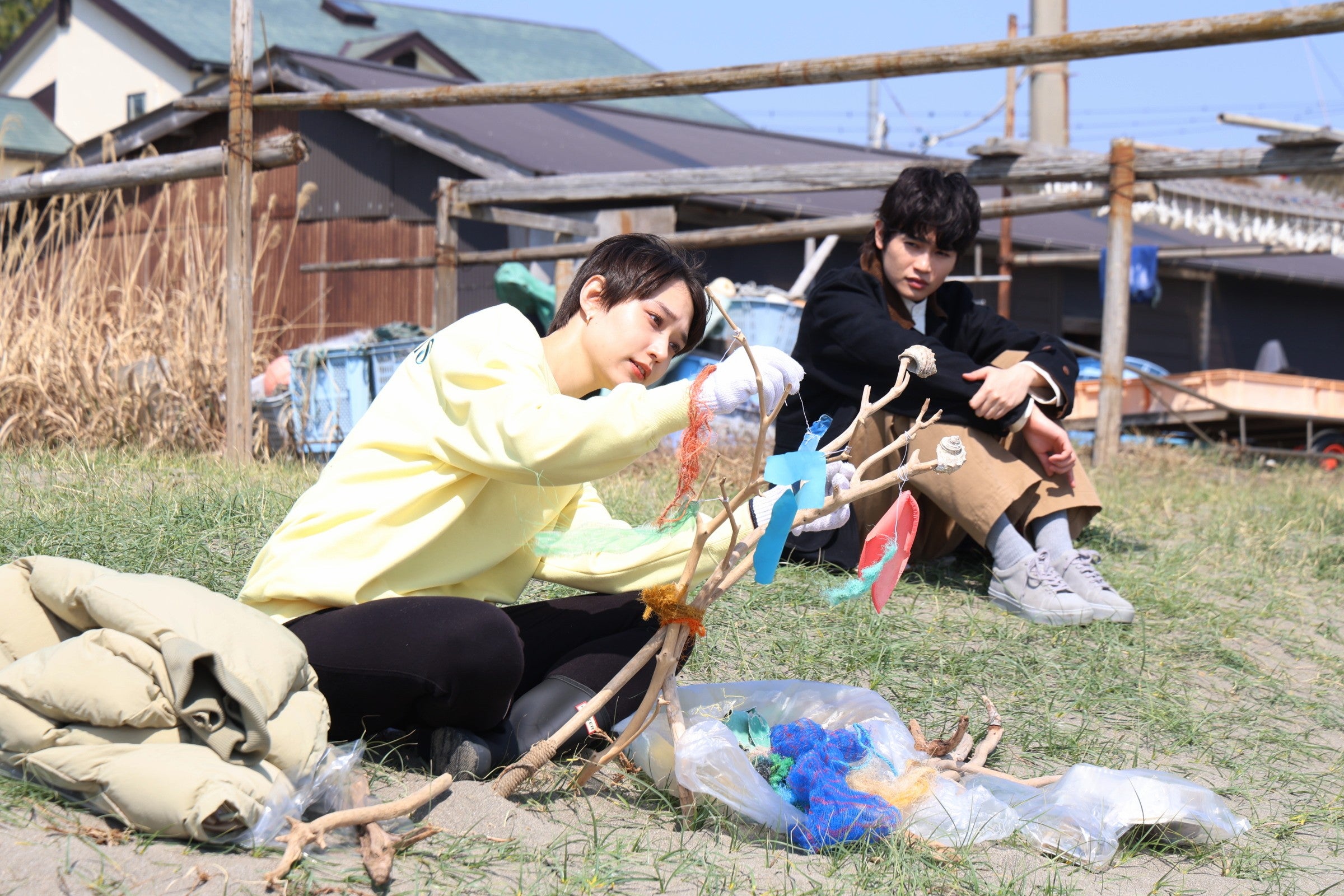 白本彩奈、西垣匠「続・続・最後から二番目の恋」第5話（C）フジテレビ