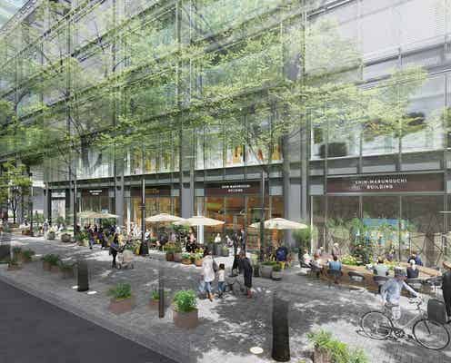 東京駅前の丸ビル・新丸ビルが2023年春までにリニューアル、TSUTAYA複合型書店やカフェ新設