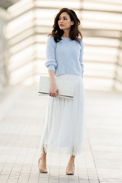 レースマキシスカート「STYLEST」3,200円（税込）／画像提供：STYLEST