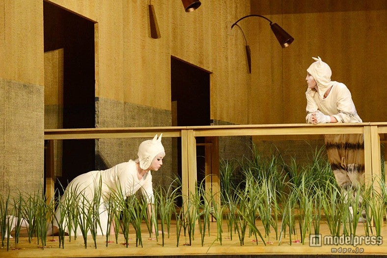 公開舞台稽古の様子