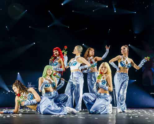 XG、初の東京ドーム公演決定 ワールドツアーでサプライズ発表「泣きそう」