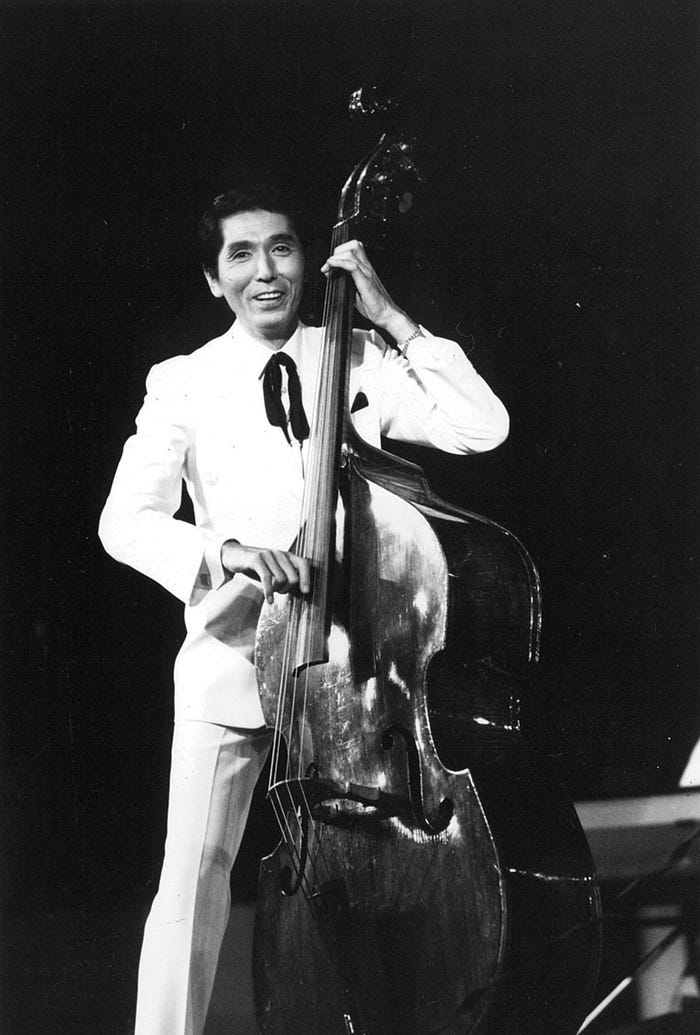 犬塚弘さん(提供:渡辺プロダクション)