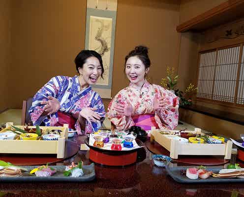 おのののか、三船美佳と1泊2日の北陸温泉旅 キュートな浴衣姿披露