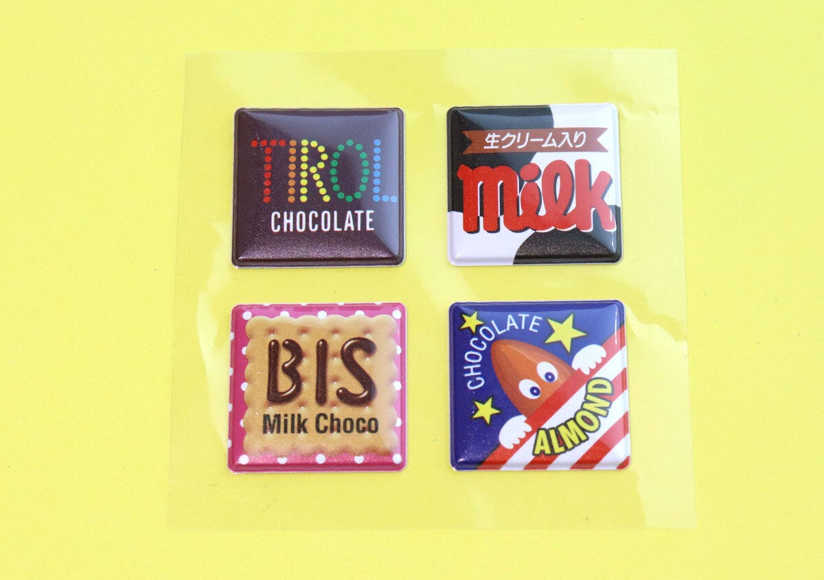 チロルチョコステーショナリーセットシール