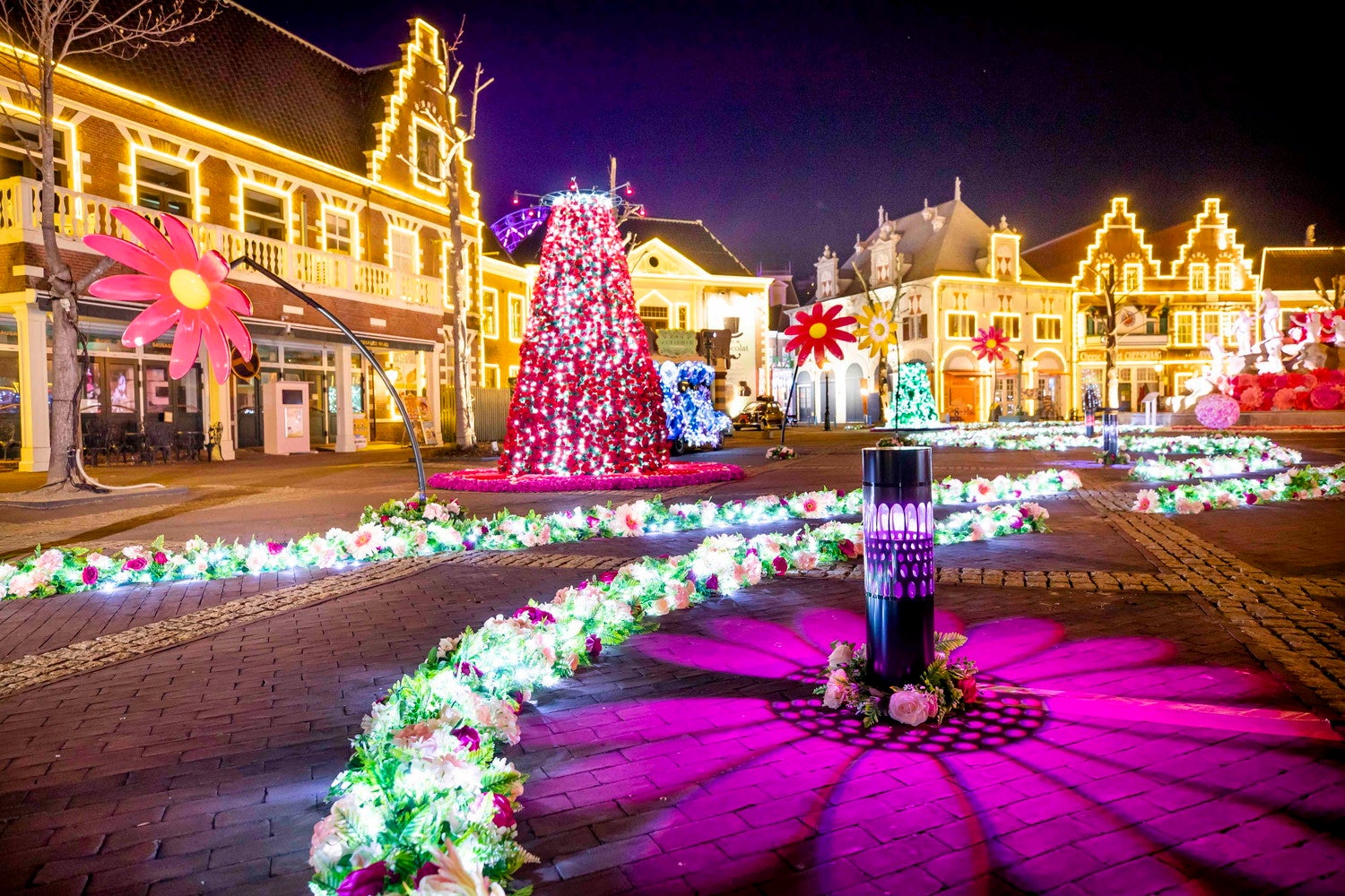 フラワーフェスティバル～花と光のイースター～／画像提供：ハウステンボス